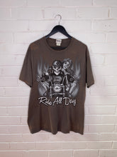 Load image into Gallery viewer, grey ride all day harley davidson shirt
